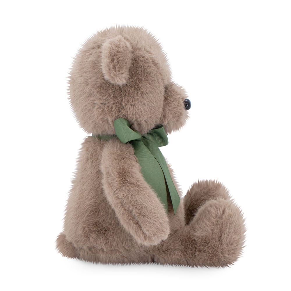 Игрушка м/н Тёпа с бантом, 25см, коричневый в интернет-магазине флористических аксессуаров Азалия Декор