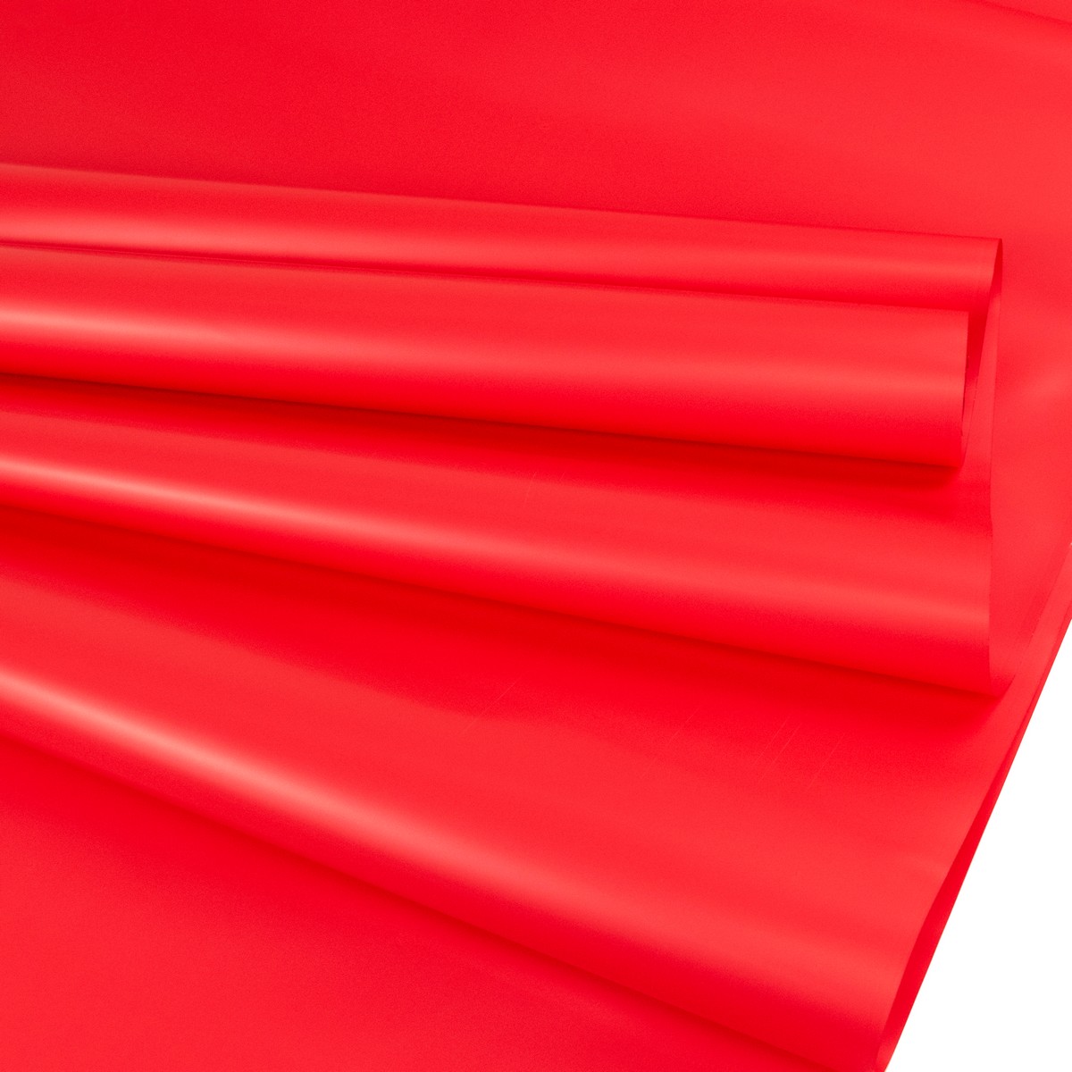 Пленка матовая 65мкр, 50 см 10 м, алый в интернет-магазине флористических аксессуаров Азалия Декор