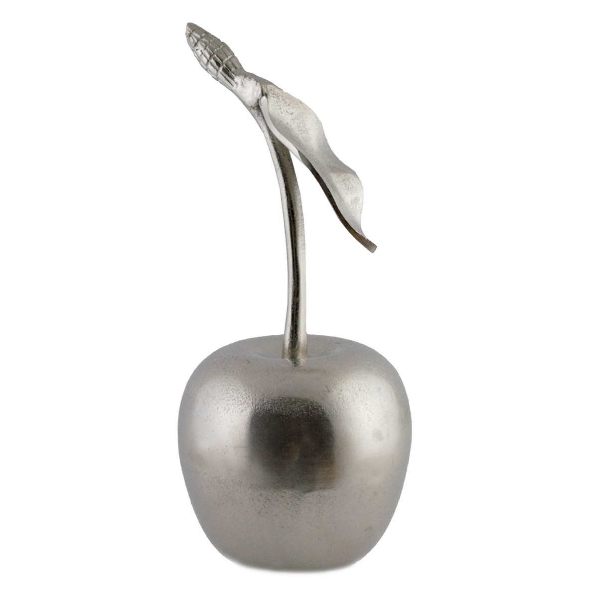 Сувенир Вишня (металл), H30x14x14см, серебряный в интернет-магазине флористических аксессуаров Азалия Декор