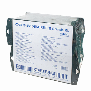 Оазис Декоретте KL 1/1 кирпича с фиксирующим кольцом на клейкой ленте (в уп. 4 шт.) в интернет-магазине флористических аксессуаров Азалия Декор