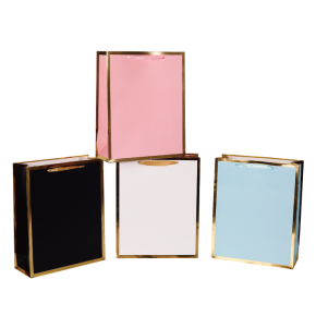 Пакет подарочный (бумага), 26х32х10см (в уп. 12 шт.), в асс. в интернет-магазине флористических аксессуаров Азалия Декор