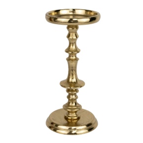 Подсвечник (металл), H26,5x12см, золотой в интернет-магазине флористических аксессуаров Азалия Декор