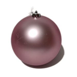 Украшение подвесное Шар (пластик), D15см, св.- роз., в асс. в интернет-магазине флористических аксессуаров Азалия Декор