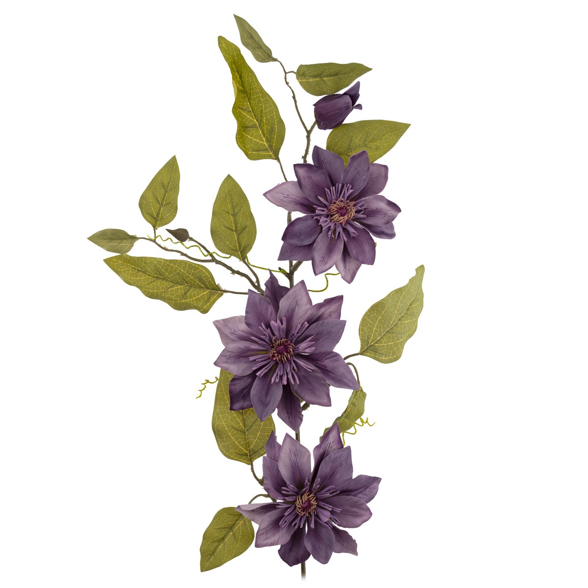 Клематис, 81см, сиреневый в интернет-магазине флористических аксессуаров Азалия Декор