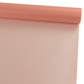 Пленка матовая полупрозрачная 50мкр, 57 см 27 м, персиковый в интернет-магазине флористических аксессуаров Азалия Декор