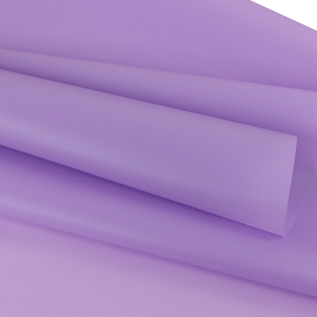 Пленка матовая 50мкр, 58 см 10 м, сиреневый в интернет-магазине флористических аксессуаров Азалия Декор