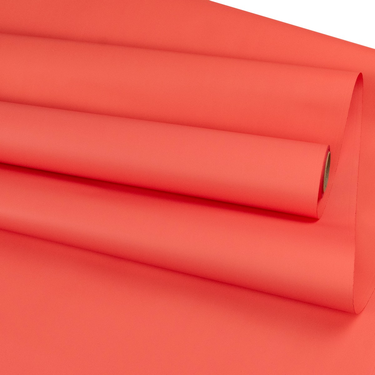 Пленка матовая 65мкр, 50 см 10 м, коралловый в интернет-магазине флористических аксессуаров Азалия Декор