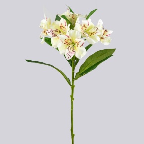 Альстромерия, 74см, белый в интернет-магазине флористических аксессуаров Азалия Декор