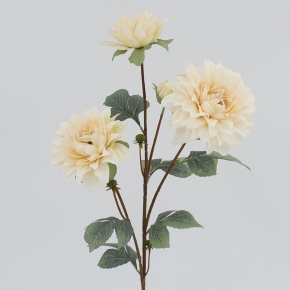 Георгин, 73см, белый в интернет-магазине флористических аксессуаров Азалия Декор