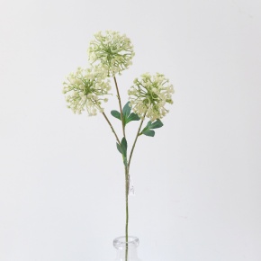 Ветка Аллиум, 65см, белый в интернет-магазине флористических аксессуаров Азалия Декор