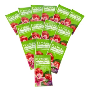 Набор подкормки для срезанных цветов Floral Nano Tech в пакетике 5гр. в коробке, 250 шт. в интернет-магазине флористических аксессуаров Азалия Декор