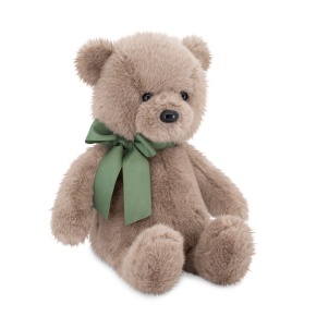 Игрушка м/н Тёпа с бантом, 33см, коричневый в интернет-магазине флористических аксессуаров Азалия Декор