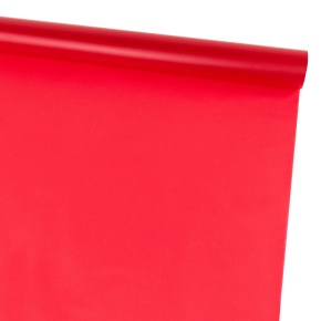 Пленка матовая 50мкр, 58 см 10 м, красный в интернет-магазине флористических аксессуаров Азалия Декор