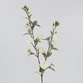 Ветка цветущая, 92см, белый в интернет-магазине флористических аксессуаров Азалия Декор