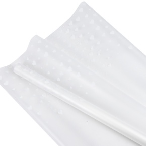 Пленка матовая Нежность, 60 см 7,2 м, белый в интернет-магазине флористических аксессуаров Азалия Декор