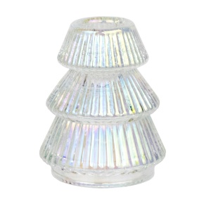 Подсвечник (стекло), D6,5xH8см, прозрачный в интернет-магазине флористических аксессуаров Азалия Декор