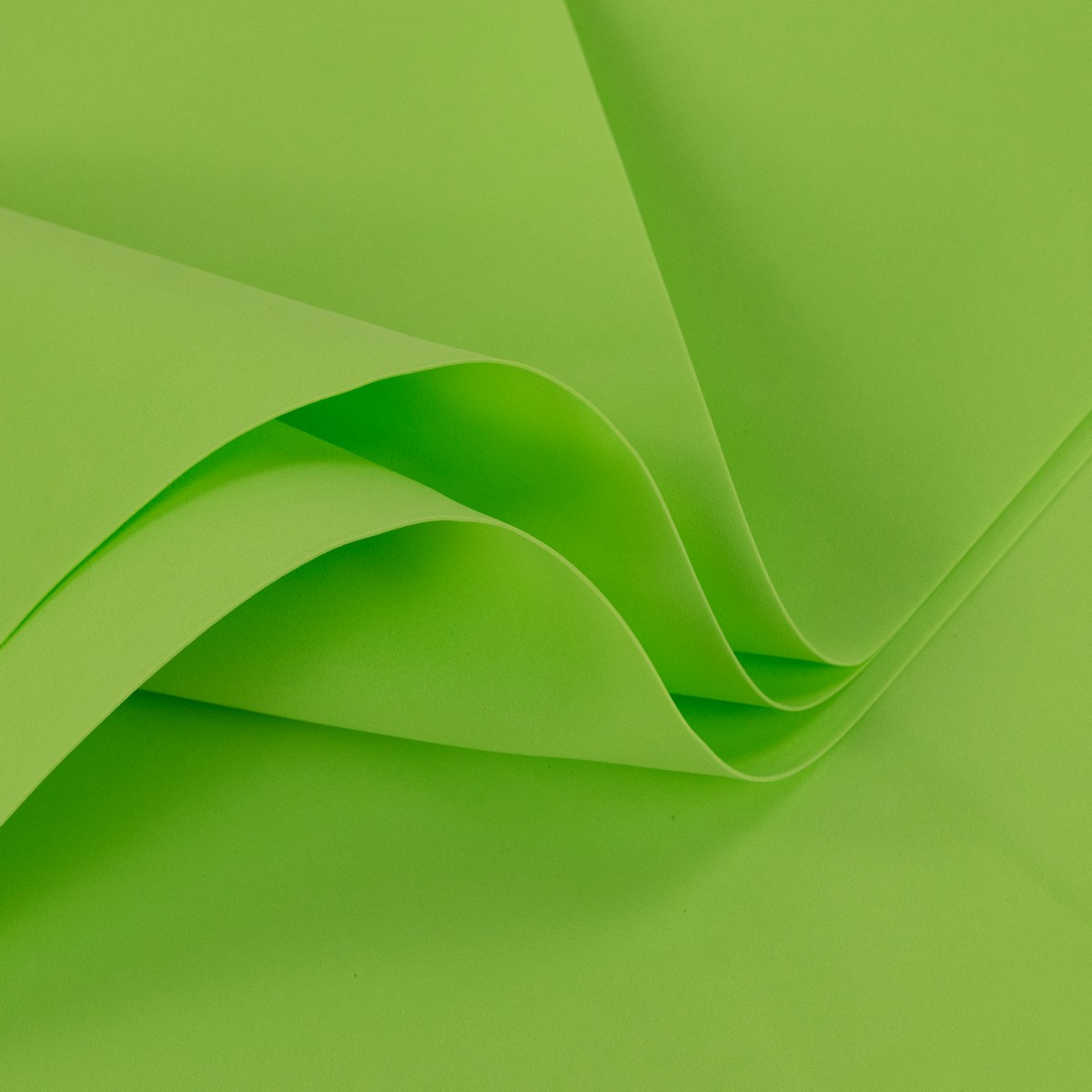 Фоамиран 10 листов 1 мм, 60х70см, мятный в интернет-магазине флористических аксессуаров Азалия Декор