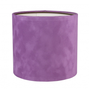 Коробка подарочная круглая без крышки (бархат), D21xH21 см, сиреневый в интернет-магазине флористических аксессуаров Азалия Декор