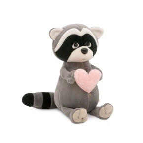 Игрушка м/н Енотик Дэнни в подар кор., 15см, серый в интернет-магазине флористических аксессуаров Азалия Декор