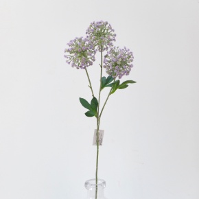 Ветка Аллиум, 65см, сиреневый в интернет-магазине флористических аксессуаров Азалия Декор