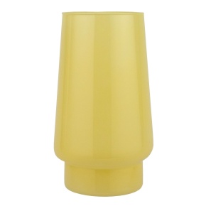 Ваза (стекло), D13,5xH23см, желтый в интернет-магазине флористических аксессуаров Азалия Декор