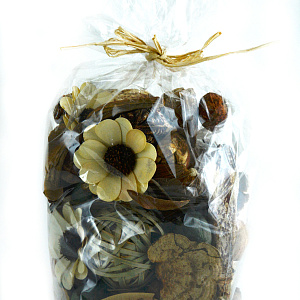 Набор сухоцветов, 400гр, натуральный/белый в интернет-магазине флористических аксессуаров Азалия Декор