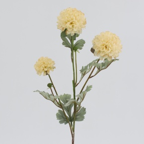 Хризантема, 71см, белый в интернет-магазине флористических аксессуаров Азалия Декор