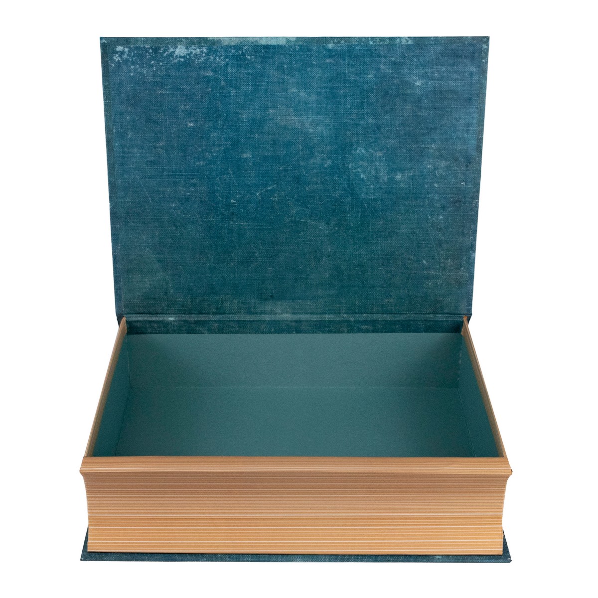 Набор коробок подарочных Книга 3шт., 29х24хН7,3см, синий в интернет-магазине флористических аксессуаров Азалия Декор