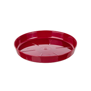 Поддон для цв. горшка (пластик), D14,5см, красн. в интернет-магазине флористических аксессуаров Азалия Декор