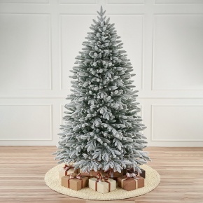 Ель искусственная заснеженная Cамарская (PE), 3м, белый в интернет-магазине флористических аксессуаров Азалия Декор