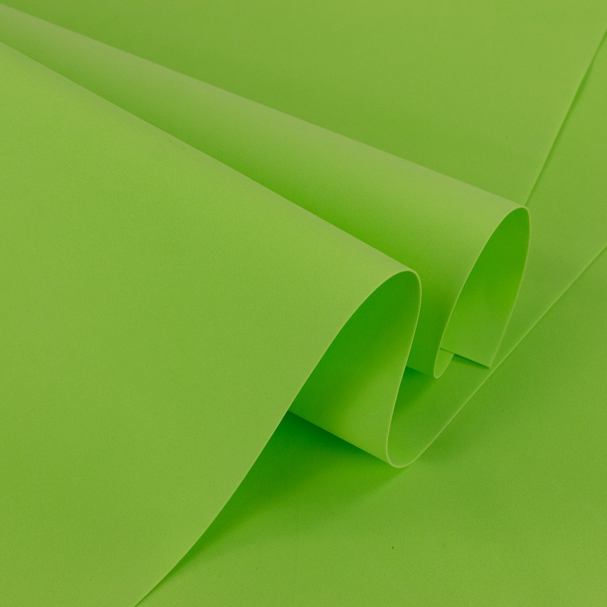 Фоамиран 10 листов 1 мм, 60х70см, мятный в интернет-магазине флористических аксессуаров Азалия Декор