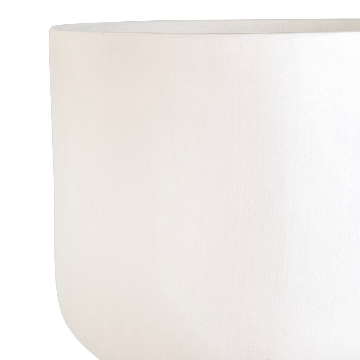 Кашпо на подставке Стоун (файбергласс), D25xH39см, белый в интернет-магазине флористических аксессуаров Азалия Декор