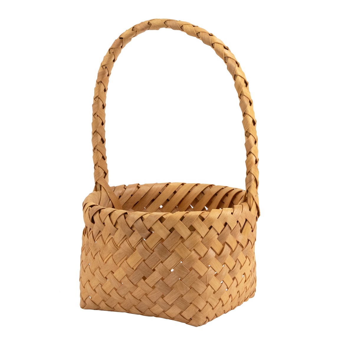 Набор корзин плетеных 2 шт., D21xH31см, натуральный в интернет-магазине флористических аксессуаров Азалия Декор