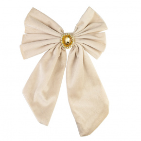 Украшение Бант, 28х18х2,5см, кремовый в интернет-магазине флористических аксессуаров Азалия Декор