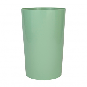 Ваза гладкая Инфинити, D15хН23см, нефритовый в интернет-магазине флористических аксессуаров Азалия Декор