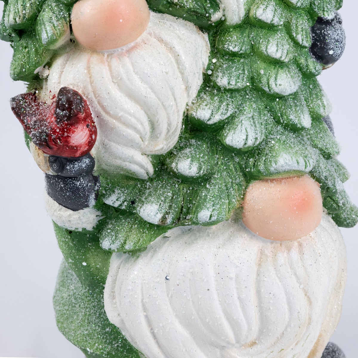 Сувенир Гномики (керамика), Н47х21х18см, зеленый в интернет-магазине флористических аксессуаров Азалия Декор