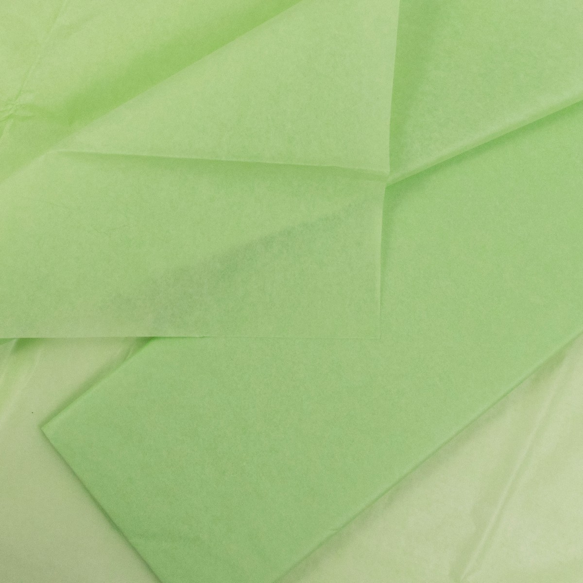Бумага тишью 10 шт., 50x66 см, салатовый в интернет-магазине флористических аксессуаров Азалия Декор