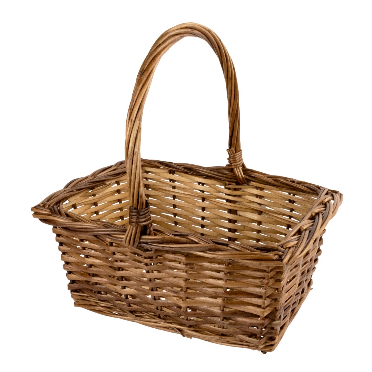 Набор корзин плетеных 2шт. (ива), 28x22х12хH29см, коричневый в интернет-магазине флористических аксессуаров Азалия Декор