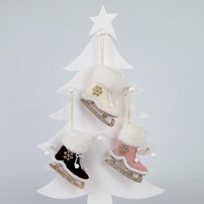 Украшение подвесное Конек, 11х4х10см, цв. в асс. в интернет-магазине флористических аксессуаров Азалия Декор