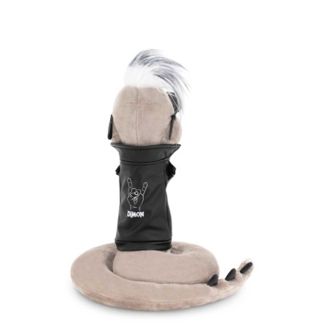 Игрушка м/н Змей Димон, 25см, серый в интернет-магазине флористических аксессуаров Азалия Декор