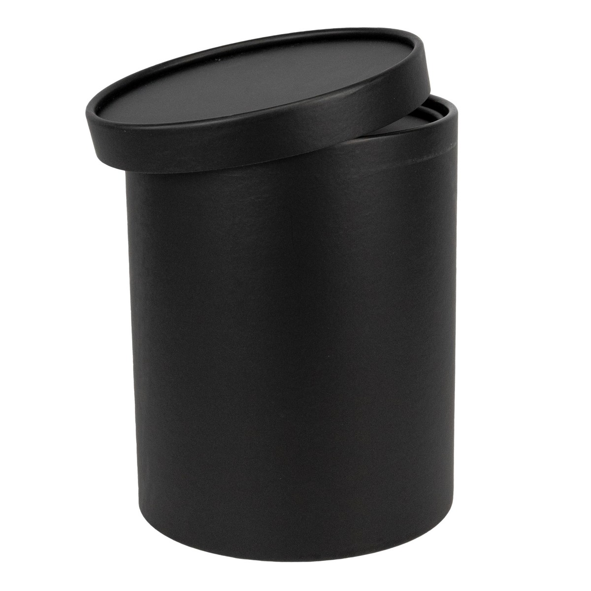 Набор коробок подарочных круглых 3шт., D20,5*H25,5см, черный в интернет-магазине флористических аксессуаров Азалия Декор