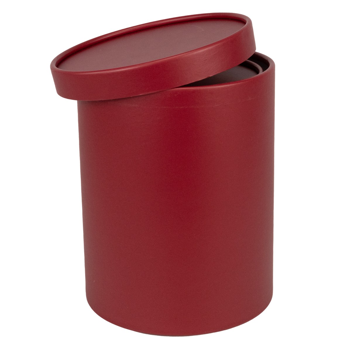 Набор коробок подарочных круглых 3шт., D20,5*H25,5см, красный в интернет-магазине флористических аксессуаров Азалия Декор