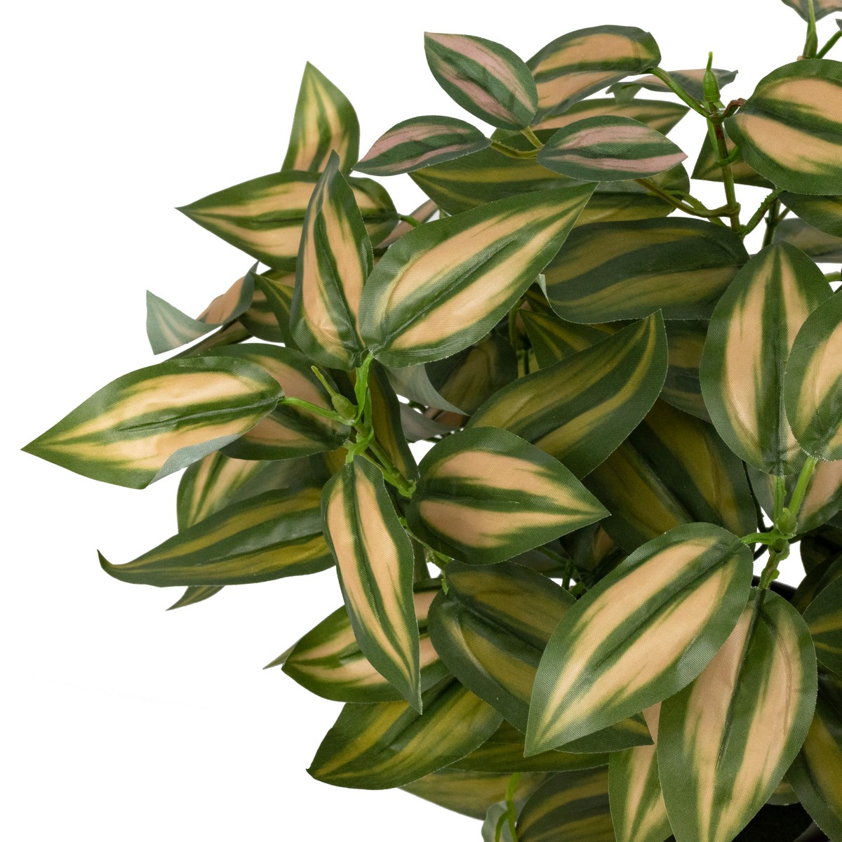 Традесканция в кашпо, 39см, зеленый в интернет-магазине флористических аксессуаров Азалия Декор