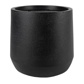 Кашпо Сэнд (файбергласс), D49xH45см, черный в интернет-магазине флористических аксессуаров Азалия Декор
