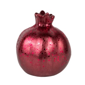 Сувенир Гранат (керамика), Н11х10х9,5см, красный в интернет-магазине флористических аксессуаров Азалия Декор