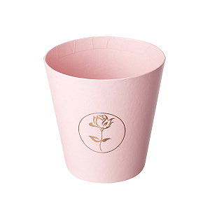 Кашпо для цветов, D10,7x10,6см, розовый/240шт. в интернет-магазине флористических аксессуаров Азалия Декор
