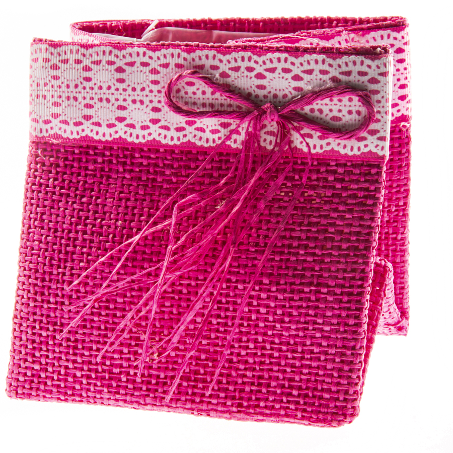 Кашпо декоративное, 12x12xH12 см, розовый/160 шт. в интернет-магазине флористических аксессуаров Азалия Декор