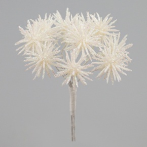 Набор вставок 12шт., L12см, белый в интернет-магазине флористических аксессуаров Азалия Декор