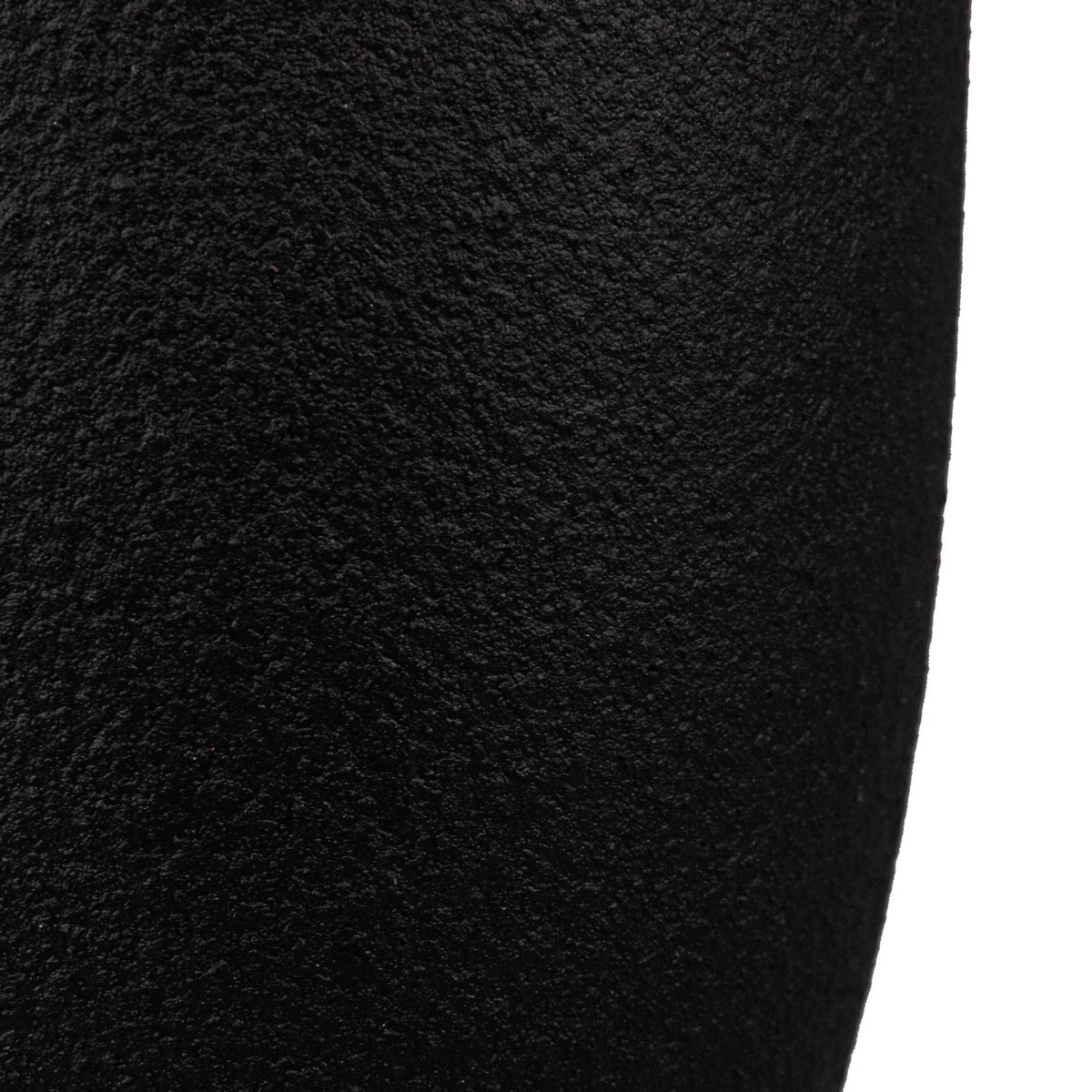 Кашпо Саванна (бетон), D15xH13см, 1,3л, черный в интернет-магазине флористических аксессуаров Азалия Декор