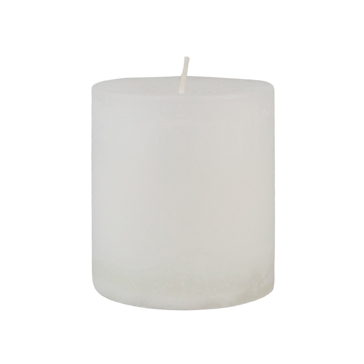 Свеча-столбик с ароматом Хлопок (38 часов), H7,5xD7см, белый в интернет-магазине флористических аксессуаров Азалия Декор